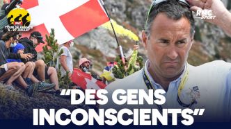 Tour de France : "Espérons moins d'abrutis en montagne", le coup de gueule de Gouvenou contre les fumigènes