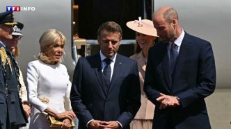 Royaume-Uni : le couple Macron accueilli par Kate et William pour une visite d'État de 3 jours | TF1 INFO