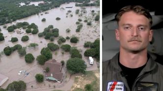 Un garde-côte héroïque sauve 165 enfants pris au piège d'une terrible inondation au Texas