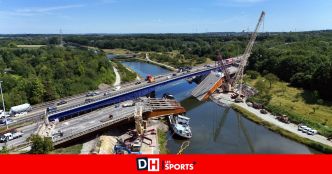 Houdeng : L'E42 fermée une nuit pour la démolition du pont 45