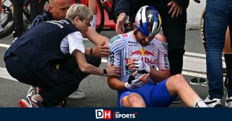 Tour de France: après sa lourde chute, Jordi Meeus "fera tout pour continuer"