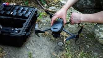 L'Ukraine dévoile une nouvelle balle de fusil d'assaut conçue spécialement pour la lutte anti-drone | TF1 INFO