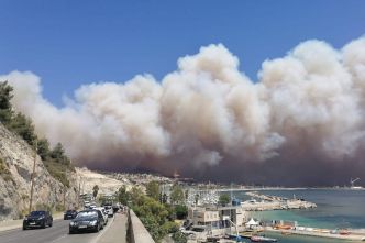 Incendie près de Marseille : les habitants confinés aux Pennes-Mirabeau, l'aéroport et les trains à l'arrêt