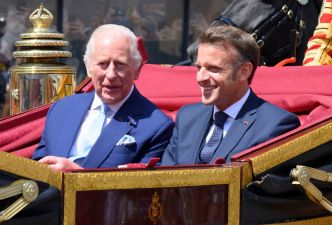 Emmanuel et Brigitte Macron au Royaume-Uni : ce détail qui chiffonne sur la tenue du président