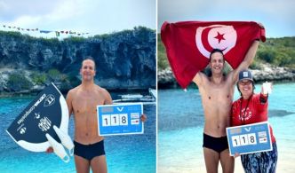 Le plongeur tunisien Walid Boudhiaf pulvérise le record national en apnée