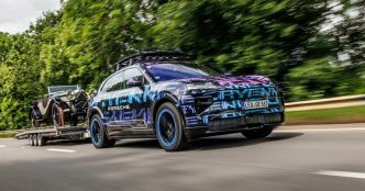 Le nouveau Porsche Cayenne électrique fera-t-il le poids face aux ambitieuses Mercedes-AMG ?