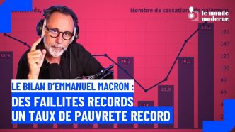 France au Bord du Gouffre : Explosion des Faillites, de la Dette et de la Pauvreté sous Macron