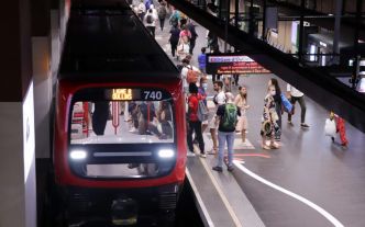 Lyon : le métro B à l'arrêt  après un incident voyageur à la station Part-Dieu