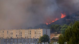 EN IMAGES. Des Pennes-Mirabeau aux quartiers nord de Marseille, découvrez les impressionnantes photos de l'incendie en cours