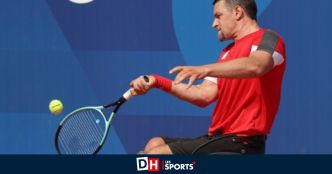 Wimbledon: Joachim Gérard échoue au premier tour en simple de son dernier Wimbledon