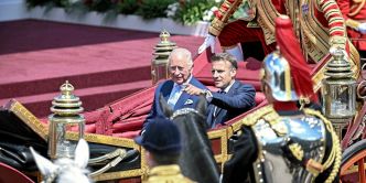 Traité « comme un monarque », Macron savoure sa journée à Windsor