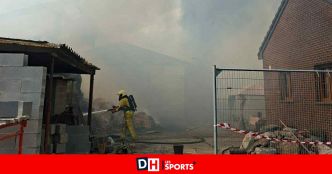 Un incendie en cours dans une grange à Rocourt (Liège) : des veaux ont perdu la vie