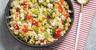 Cette salade d'orzo à la feta est LA recette fraîcheur de l'été !