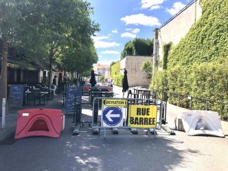 La rue Raymond-Poincaré réservée aux piétons jusqu'au 31 août, à Angoulême