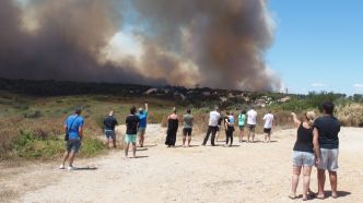 Fumées noires, alertes stridentes, ballets des Canadair... l'enfer des habitants des Pennes-Mirabeau