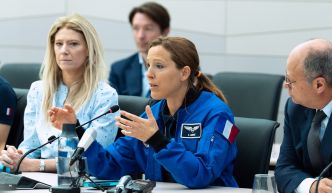 Sophie Adenot présente sa mission Epsilon