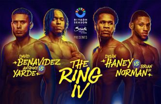 Benavidez-Yarde, Haney-Norman et deux autres combats confirmés pour le 22 novembre à Riyad