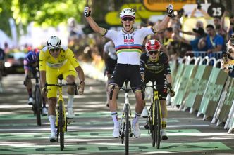 Tour de France : le coup de 100 de Pogacar à Rouen, Van der Poel reste en jaune