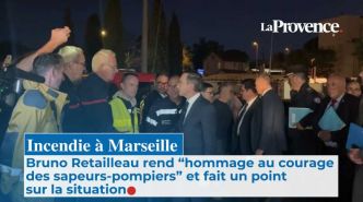 L'incendie de Marseille "pas encore fixé" : de longues heures d'angoisse, 800 pompiers restent mobilisés