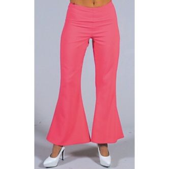 Déguisement pantalon hippie rose femme luxe - Baiskadreams.com