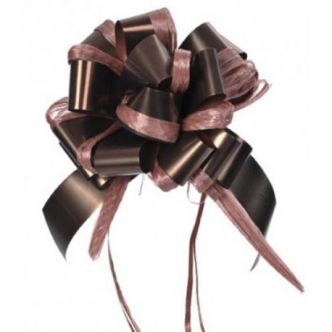 Noeud automatique chocolat 30 mm les 5