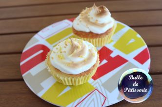 Cupcakes Framboises-Citron - Bulle de Pâtisserie