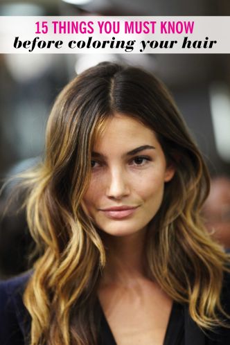 15 Things You Must Know Before Coloring Your Hair