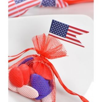 Piques cocktail drapeau américain USA les 10 - Baiskadreams.com