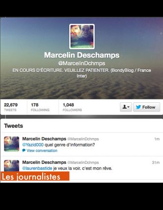 Les Journalistes Marcelindchmps - Qui suivre sur Twitter ? - Elle