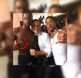 « Le doigt d'honneur » : la photo avec le président qui à choqué les Antilles