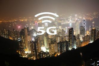La 5G s'installe à Hong Kong.