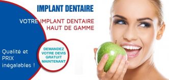 Pose implants dentaires Tunisie
