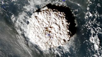 La puissance de l'éruption aux Tonga était supérieure à des centaines d'Hiroshima, selon la Nasa