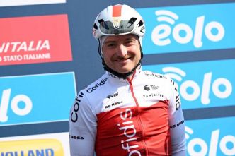 Tour d'Italie : Simone Consonni, 3e : "L'objectif, ça reste la victoire" #giro #giro105 #consonni #CofidisMyTeam #Dainese