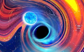On a simulé comme jamais la collision d'un trou noir avec une étoile à neutrons