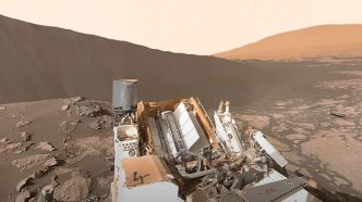 VIDEO. Voici ce qu'a vu le rover Curiosity en dix ans d'exploration sur Mars