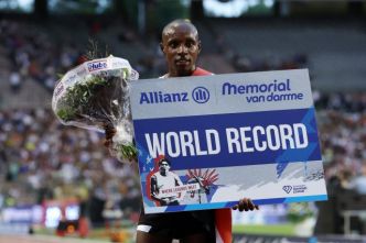 Athlé - LD - Bruxelles - Meilleure performance mondiale de l'histoire sur 15 000 m pour le Kenyan Sabastian Sawe à Bruxelles