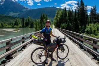 Vélo Mag - Hugo Lambert traverse le Canada pour lever des fonds contre la maladie de Charcot