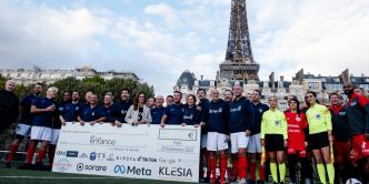 Match de foot caritatif : malgré le boycott de la Nupes, près de 35.000 euros récoltés