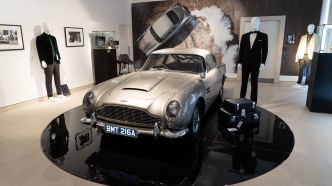 James Bond : l'Aston Martin DB5 du dernier film "No Time To Die" vendue plus de trois millions d'euros aux enchères