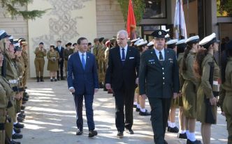 Herzog accueille le président letton, Egils Levits, pour une visite d’État