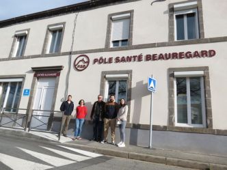 Treize professionnels de santé réunis dans un tout nouveau pôle à Beauregard-l'Évêque (Puy-de-Dôme)