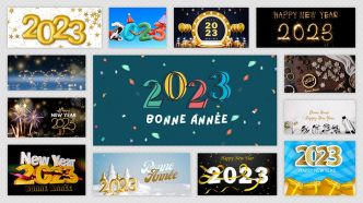 100 Wallpapers Fonds d'Ecran HD 2K 4K Bonne Année 2023 (Gratuit)