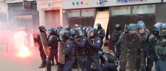 EN DIRECT - Spéciale Retraites - Nouveaux incidents à Paris avec des dizaines de personnes qui attaquent les forces de l'ordre qui ripostent  - Emmanuel Macron en Espagne:  "Nous irons au [...]