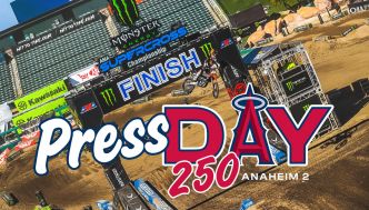 Vidéo : « Press Day » SX Anaheim 2 (250)