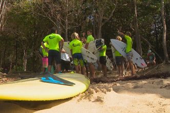 Le pôle espoir de surf de Martinique vise l'excellence