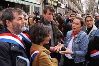 Des militants syndicaux de la Coordination rurale perturbent un déplacement de la secrétaire nationale d'EELV en Lot-et-Garonne