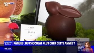Pâques: le chocolat sera plus cher cette année