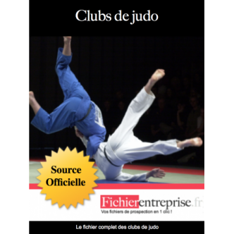 Fichier email clubs de judo