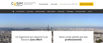 Cosim s'installe à Bordeaux et recherche des agences immobilières partenaires